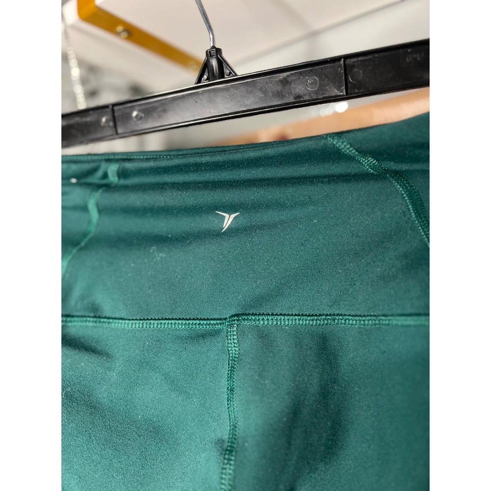 Old Navy Active Womens Forest Green High Waisted Compression Leggings XS - Picture 4 of 5